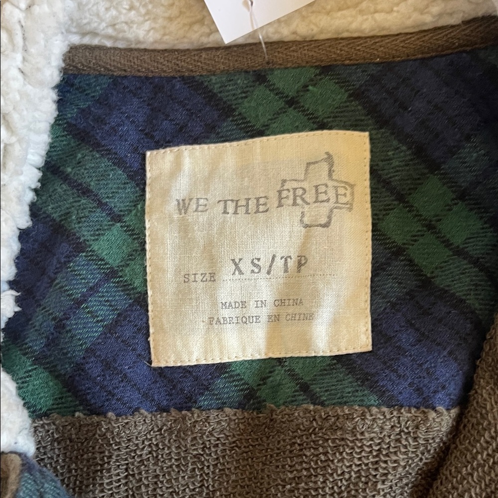 We The Free Fairisle Bomber Jacket | Free People | Size XS - Picture 7 of 8